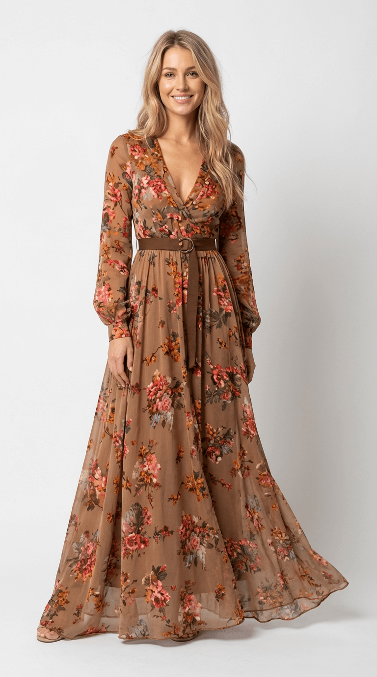 Boho Style Maxi Dress