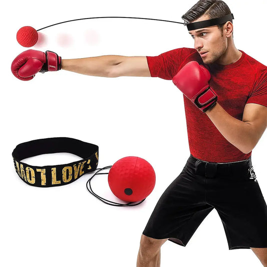 Boxing Reflex Ball with Headband – Reaction & Coordination Training for Home