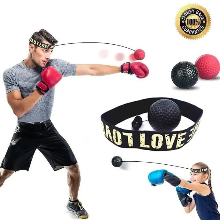 Boxing Reflex Ball with Headband – Reaction & Coordination Training for Home