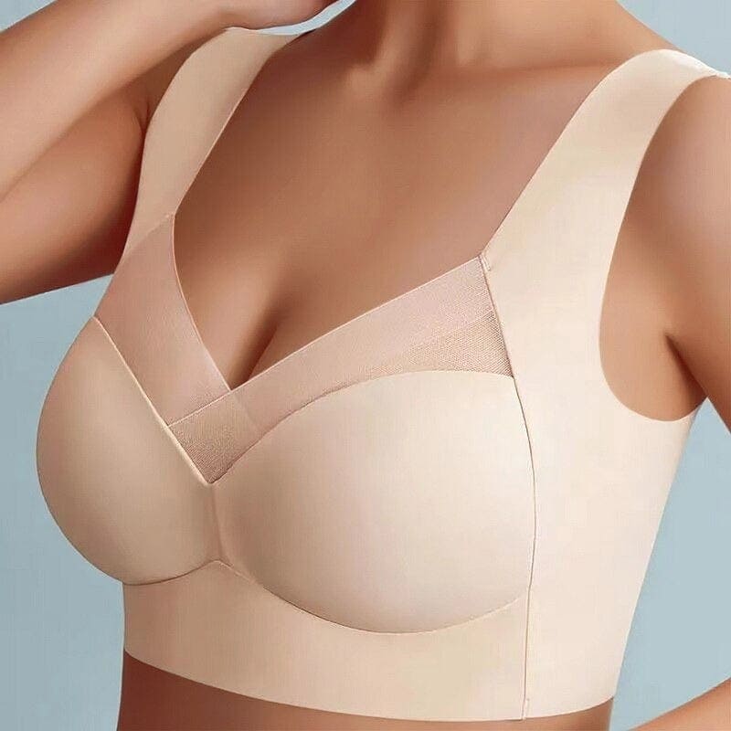 Breathable Bra with Natural Cup Shape
