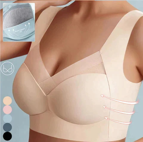 Breathable Bra with Natural Cup Shape