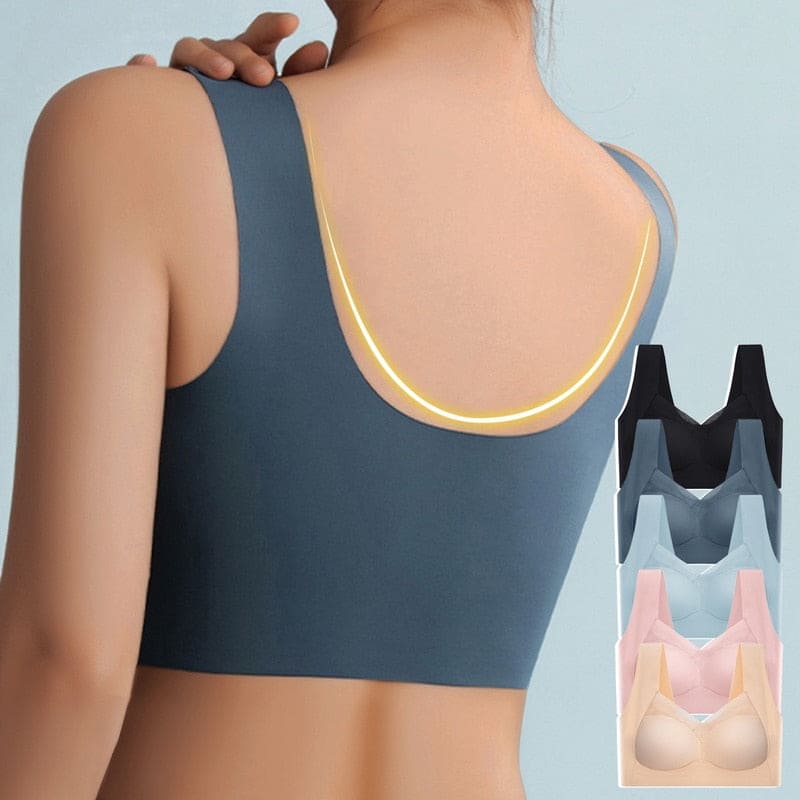 Breathable Bra with Natural Cup Shape