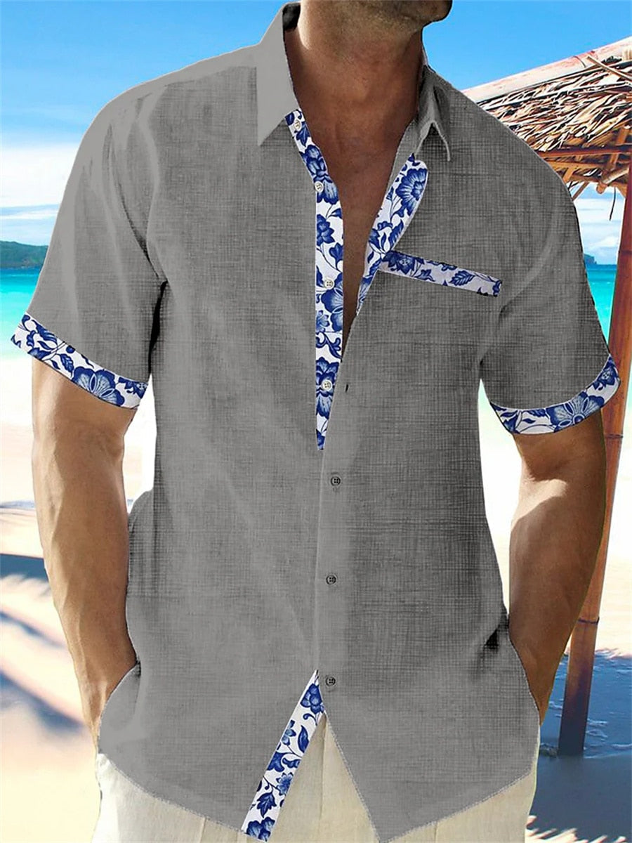 Breathable Men's Shirt – Stylish Summer Wear