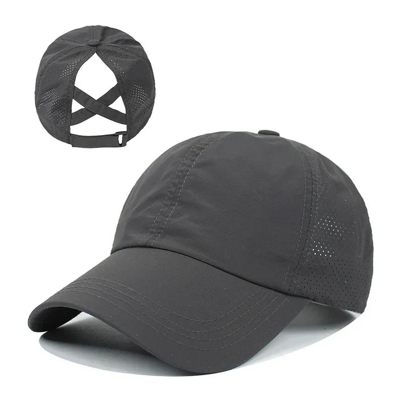 Breathable Unisex Sports Cap with Adjustable Fit