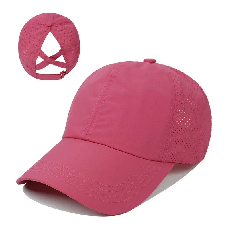 Breathable Unisex Sports Cap with Adjustable Fit