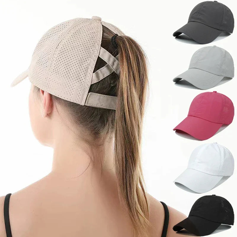 Breathable Unisex Sports Cap with Adjustable Fit