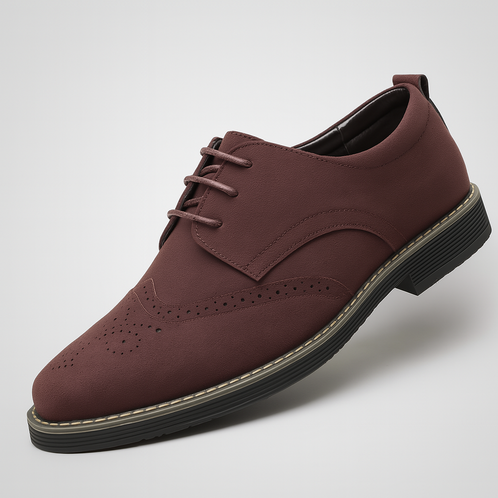 Brogue Detail Oxford Shoes