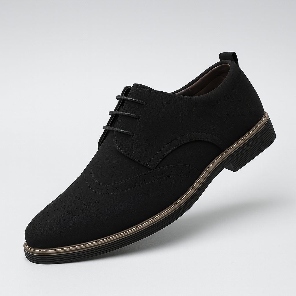 Brogue Detail Oxford Shoes