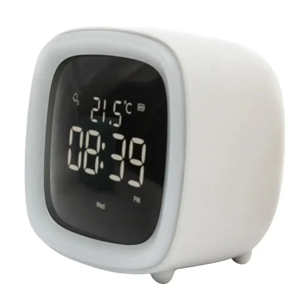 Bunny Alarm Clock with LED Digital Display and Night Light