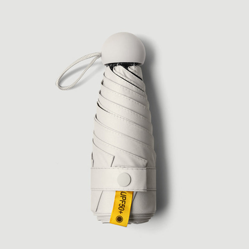 Capsule Pocket Umbrella with UPF50+ UV Protection