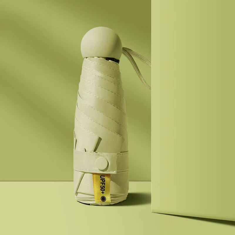 Capsule Pocket Umbrella with UPF50+ UV Protection