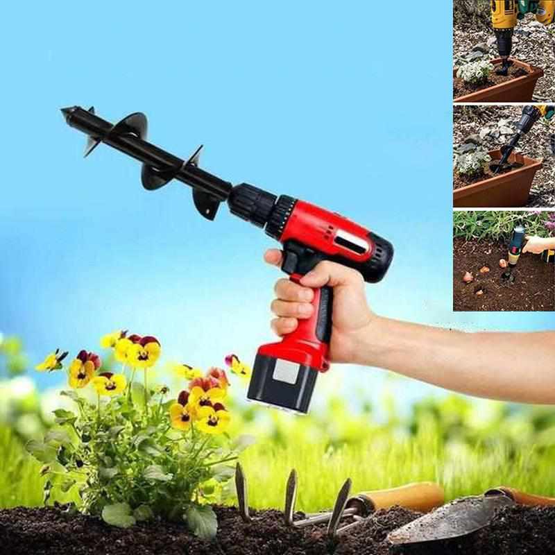 Carbon Steel Garden Hole Digger for Fast Planting