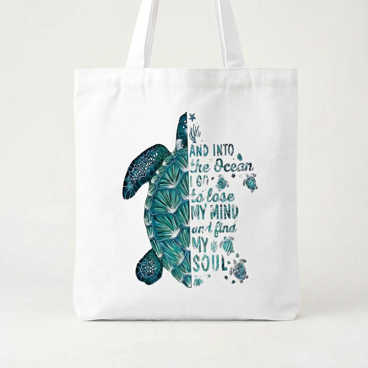 Casual Printed Tote Bag