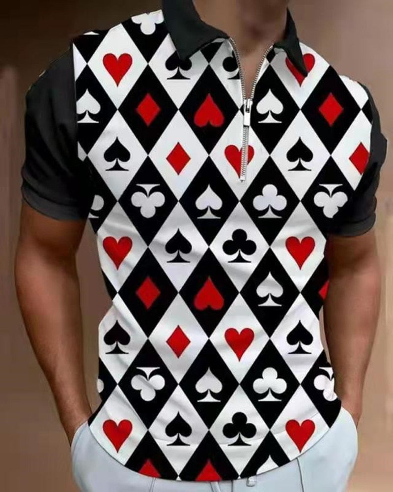 Casual & Rugged Men's Polo Shirt