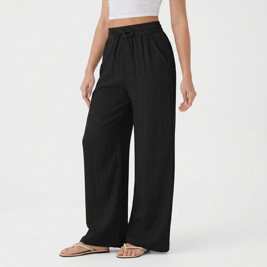 Casual Wide-Leg Pants