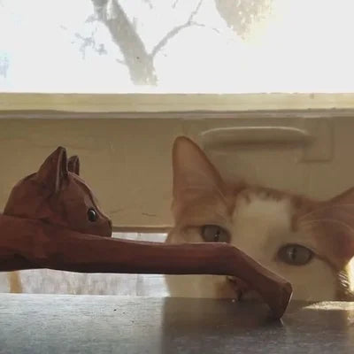 Cat-Shaped Back Scratcher