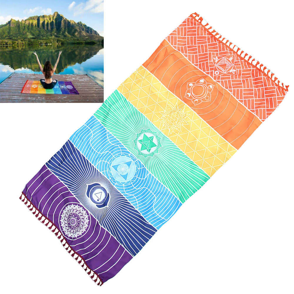 Chakra Harmony Yoga Mat - Meditation & Mindfulness