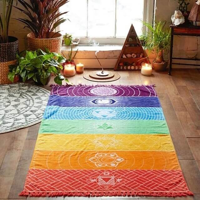 Chakra Harmony Yoga Mat - Meditation & Mindfulness
