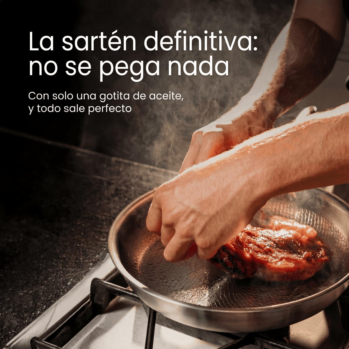 Chemical-Free Natural Non-Stick Titanium Frying Pan