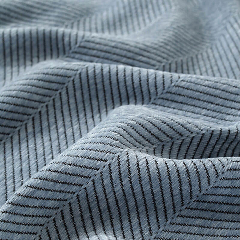 Chenille Herringbone Fringed Sofa Cover Throw Blanket - Cozy Style