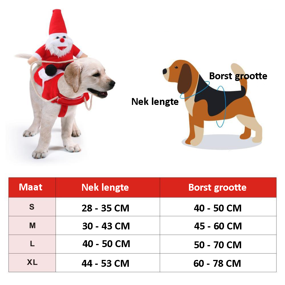 Christmas Dog Costume