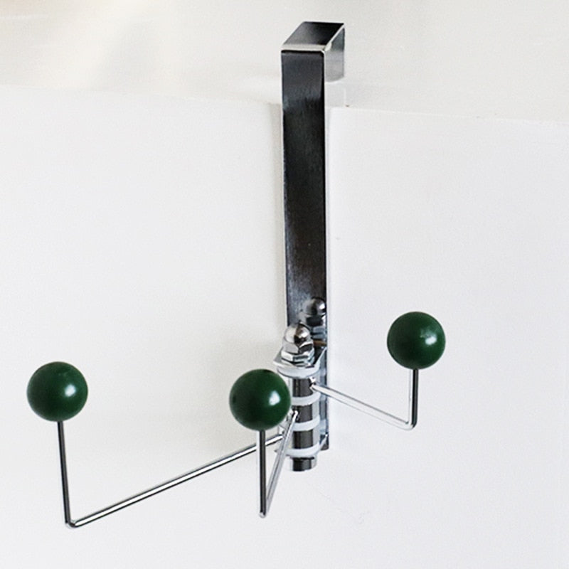 Chrome Over-the-Door Hook – 3 or 4 Hooks