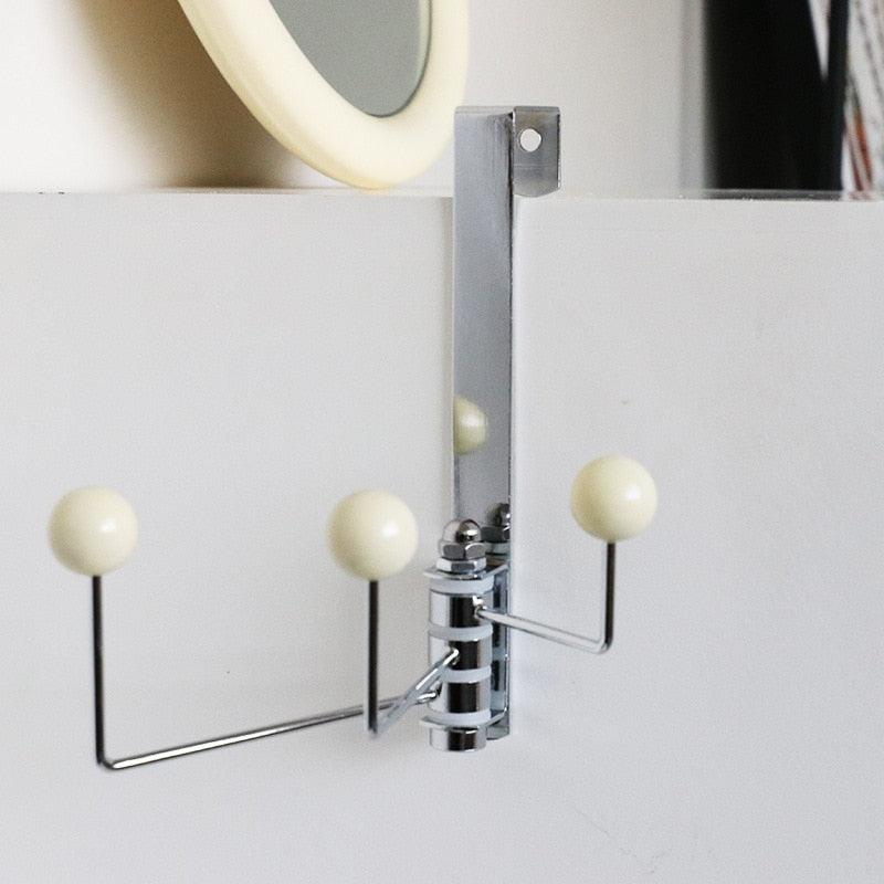 Chrome Over-the-Door Hook – 3 or 4 Hooks