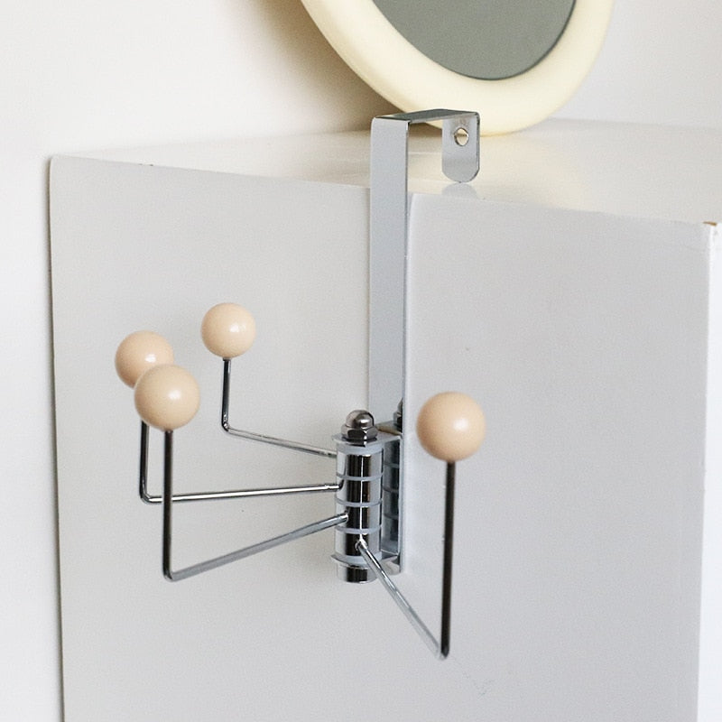 Chrome Over-the-Door Hook – 3 or 4 Hooks