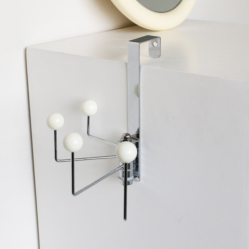 Chrome Over-the-Door Hook – 3 or 4 Hooks