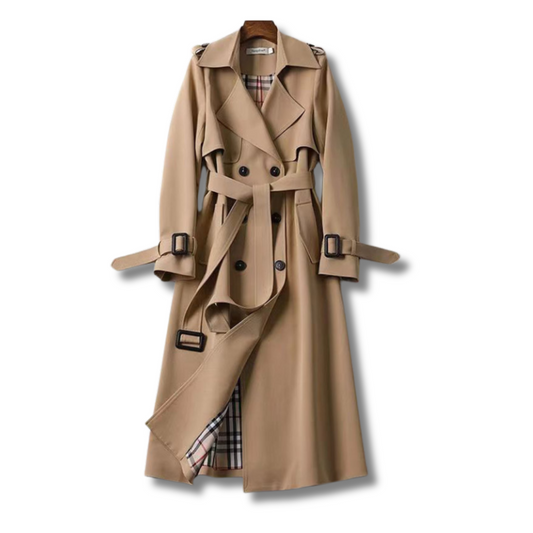 Classic Trench Coat in Timeless Autumn Style