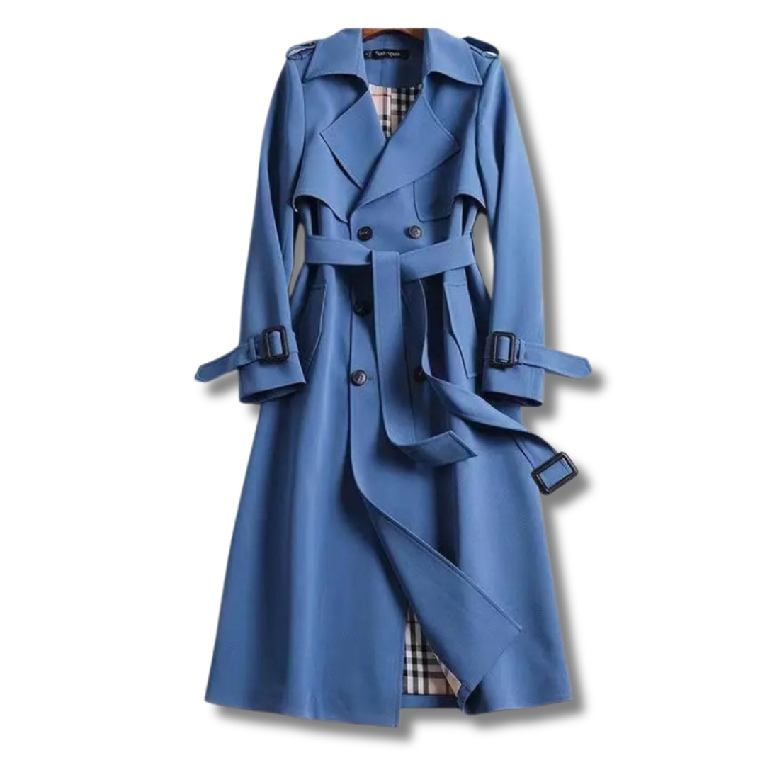Classic Trench Coat in Timeless Autumn Style