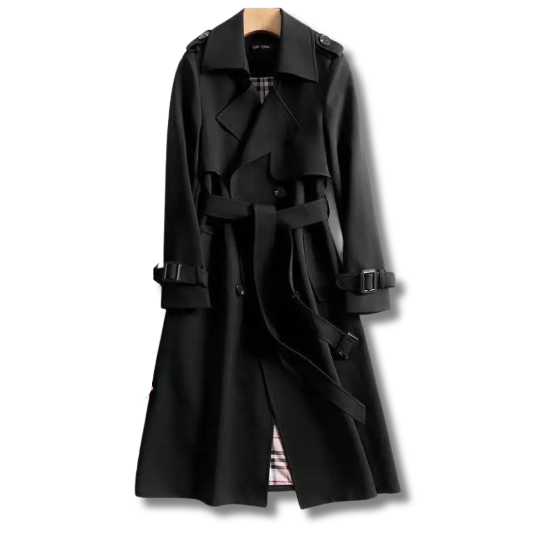 Classic Trench Coat in Timeless Autumn Style