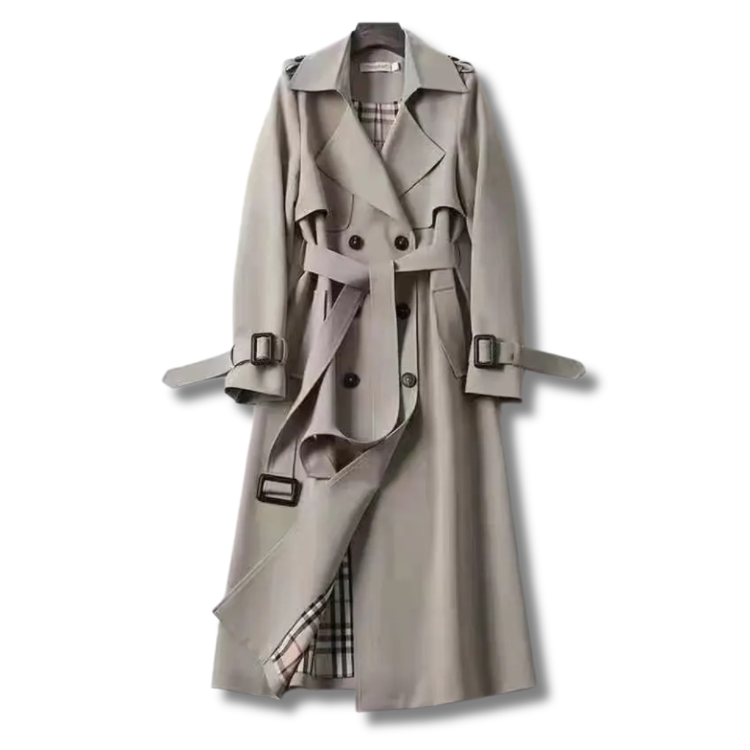 Classic Trench Coat in Timeless Autumn Style