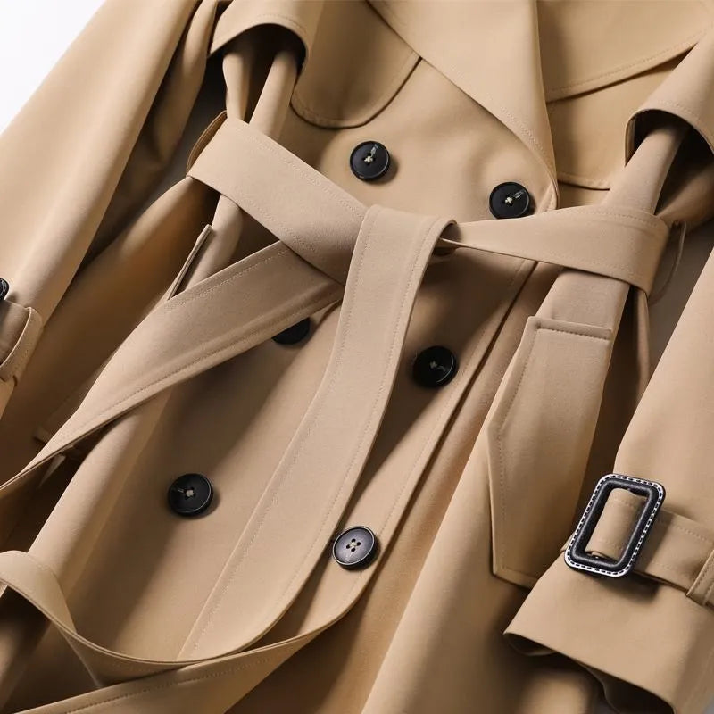 Classic Trench Coat in Timeless Autumn Style