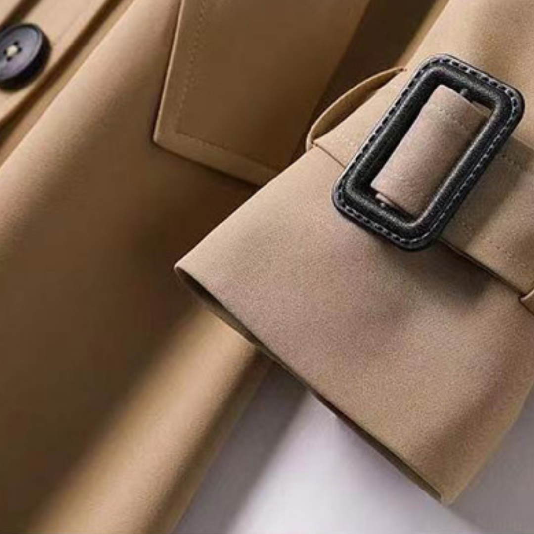 Classic Trench Coat in Timeless Autumn Style