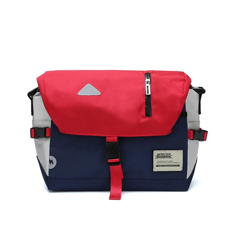 Classic Water-Resistant Crossbody Messenger Travel Bag