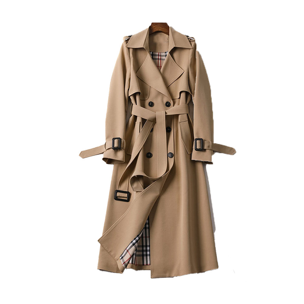 Classic Women's Trench Coat – Timeless Design & Elegant Fit