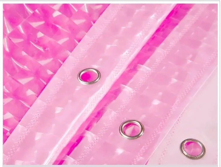 Clear EVA Shower Curtain - LumiCurtain