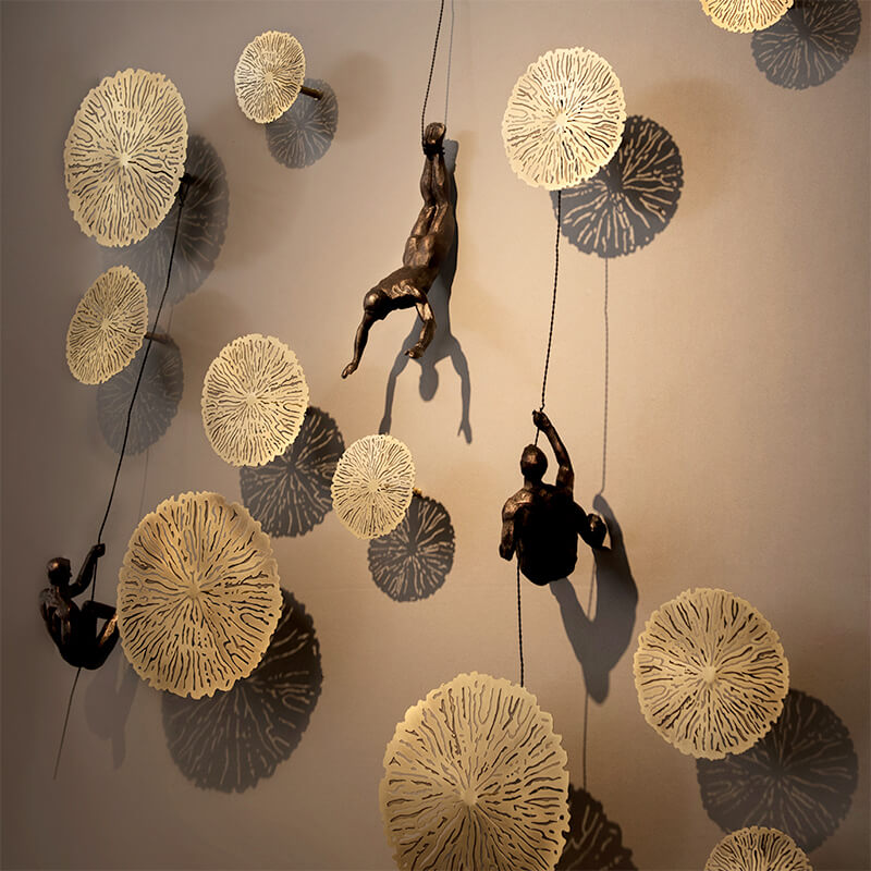 Climber Wall Sculpture