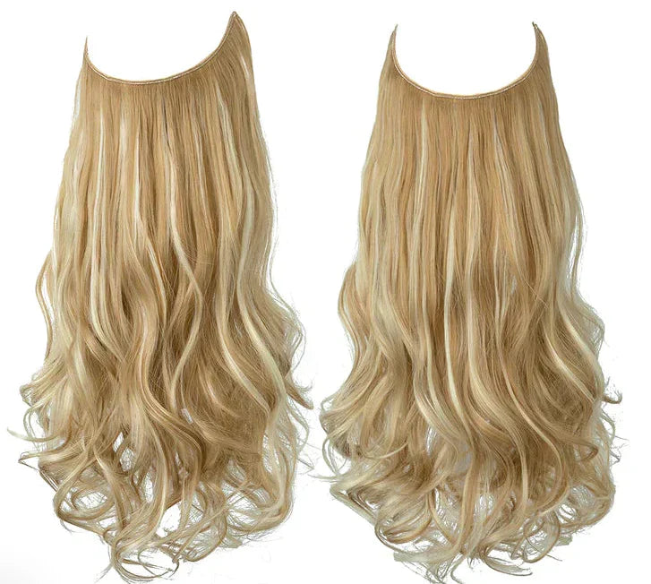 Clip-In Hair Extensions – 100% Human Hair for a Natural Look in 16–22 Inch Lengths for Instant Volume and Length for Any Occasion