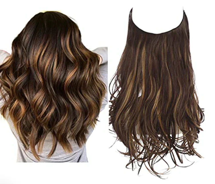Clip-In Hair Extensions – 100% Human Hair for a Natural Look in 16–22 Inch Lengths for Instant Volume and Length for Any Occasion