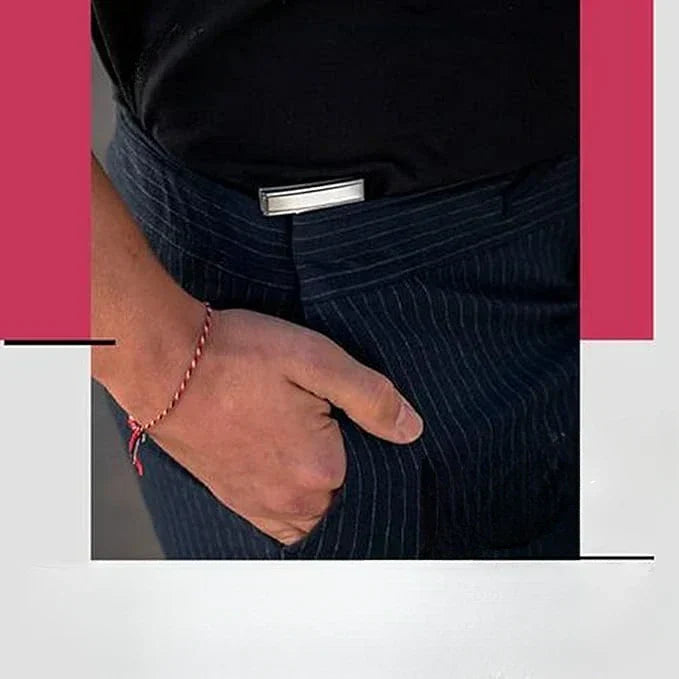 Clip-On Belt Closure with Adjustable Buckle