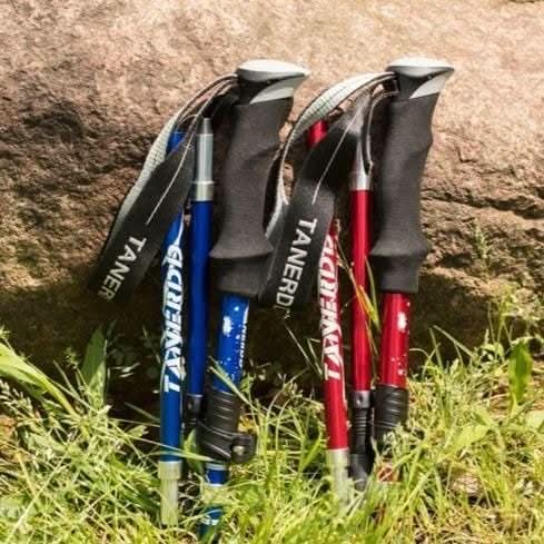 Collapsible Adjustable Trekking Poles for Hiking