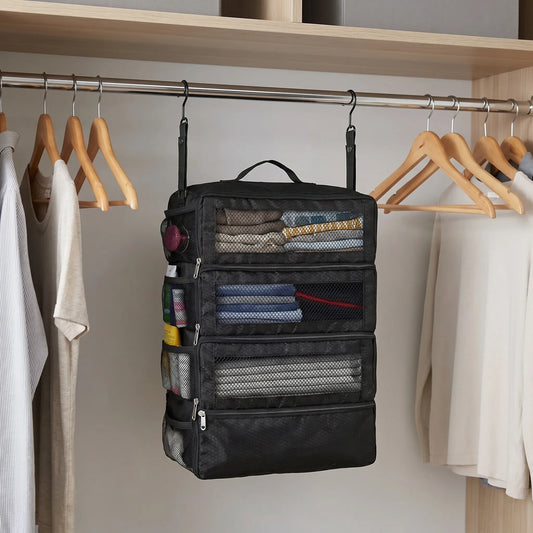 Collapsible Hanging Travel Shelf