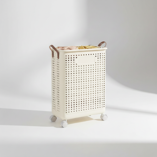 Collapsible Rolling Laundry Hamper