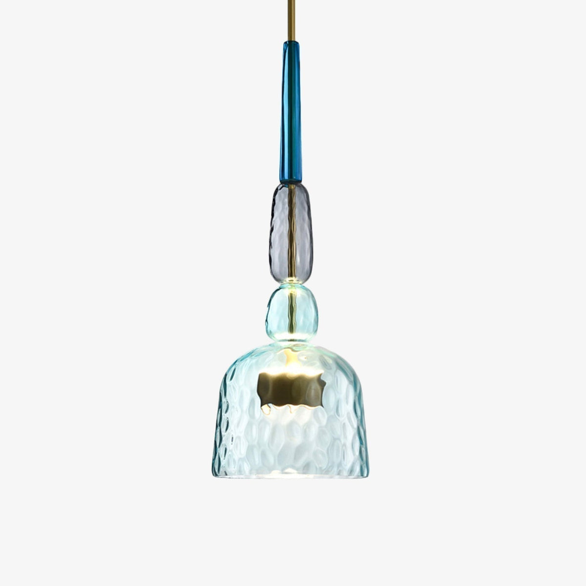 Colored Glass Pendant Light for Modern Homes