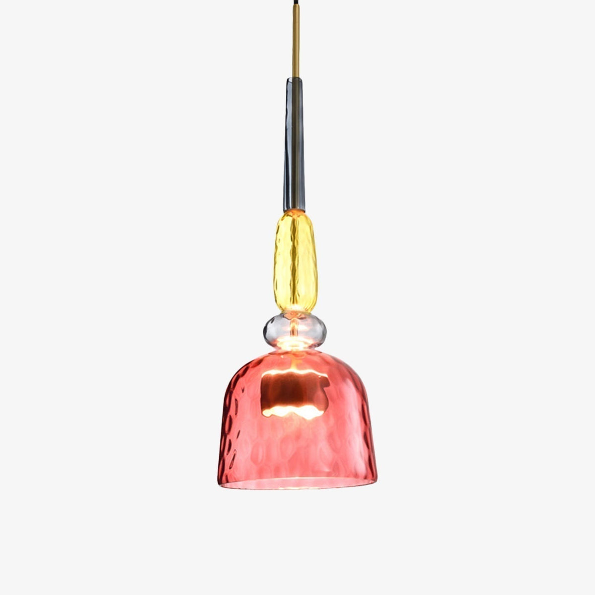 Colored Glass Pendant Light for Modern Homes