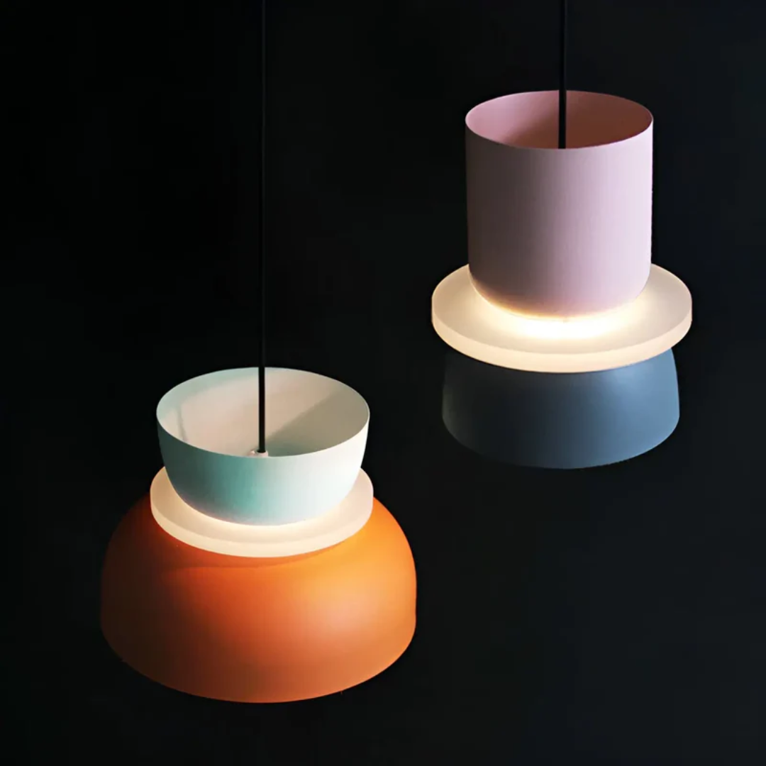 Colorful Macaron LED Pendant Light