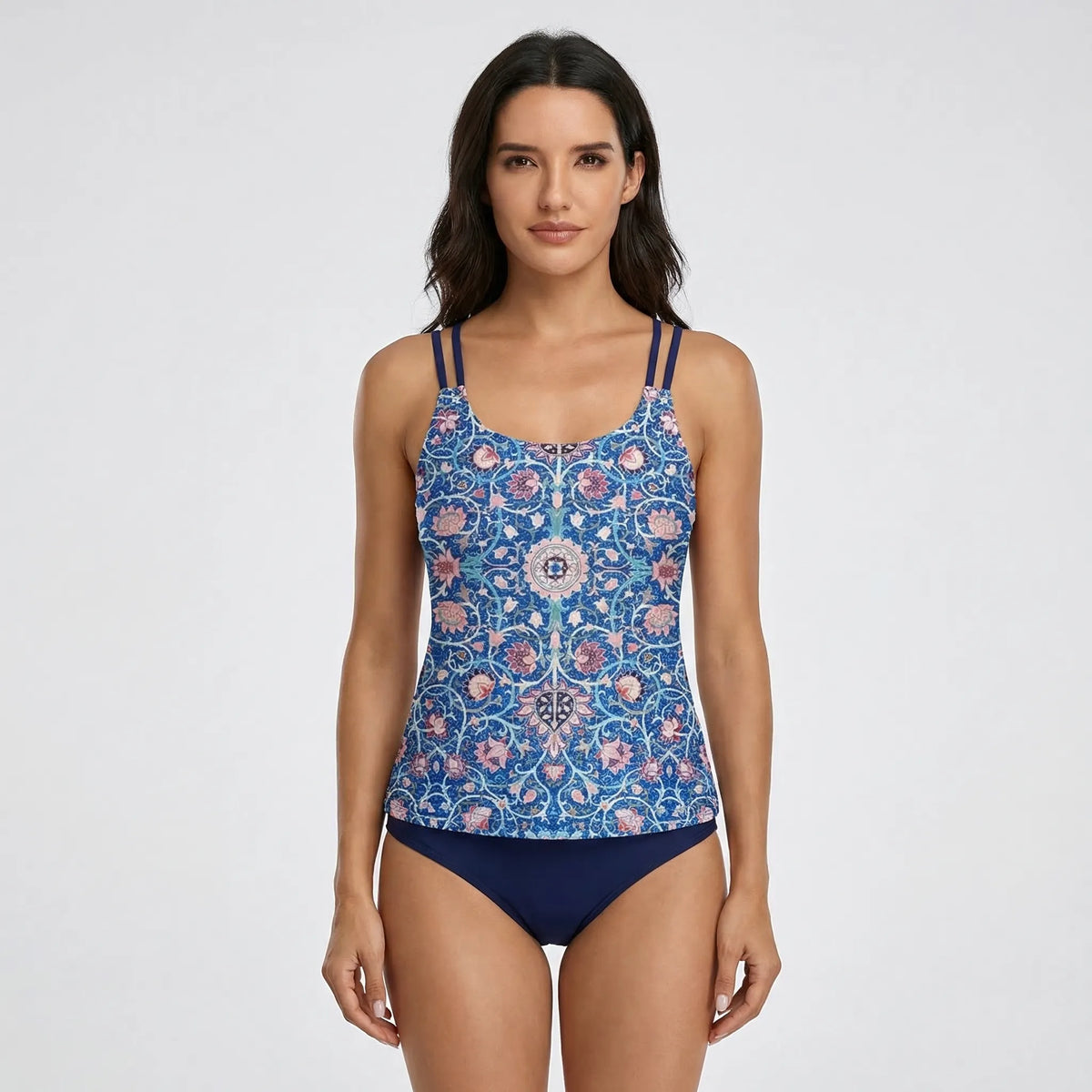 Colorful Swimwear with Mandala Print