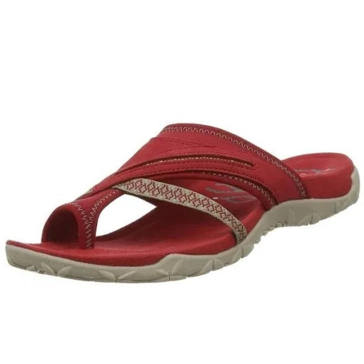 Comfortable Cross-Strap Sandals